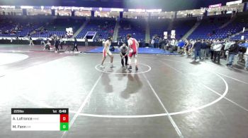 220 lbs Consi Of 16 #1 - Aiden Lafrance, Manchester Memorial vs Maximo Fenn, Catholic Memorial