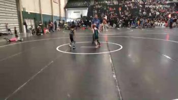 40 lbs Prelims - Decker Culek, Kimball Wrestling Club vs Annabelle Medina, Unattached