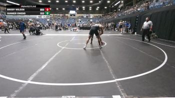 174 lbs Cons. Round 3 - Gunner Owens, Colby Community College vs Brody Wilson, Morningside (Iowa)