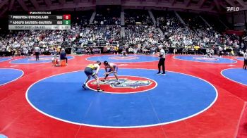 3A-132 lbs Champ. Round 1 - Preston Strickland, Troup vs Adolfo Bautista-Bautista, Gilmer County