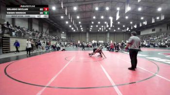 144E 1st Place Match - Orlando Mcclain, Westmoore vs Kiesen Iwerson, Choctaw