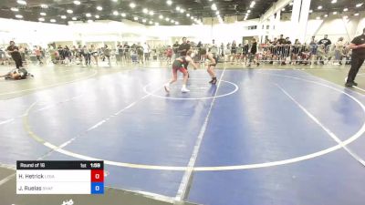 98 lbs Round Of 16 - Hayden Hetrick, Legacy Boltz WC vs Josiah Ruelas, Shafter Youth Wrestling