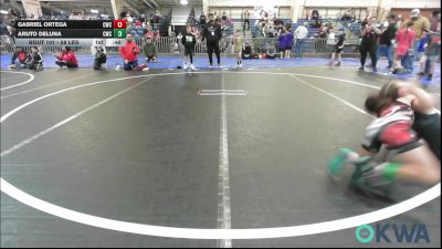58 lbs Quarterfinal - Gabriel Ortega, CacheWrestlingClub vs Aruto DELUNA, CacheWrestlingClub