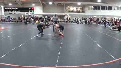 149 lbs Cons. Round 2 - Mannix Wasco, Wheeling University vs Hashim Wordlaw, Thomas More
