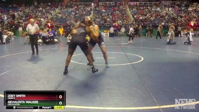 2A 220 lbs Quarterfinal - Geviaunta Walker, Lincolnton vs Joey Smith, Trinity