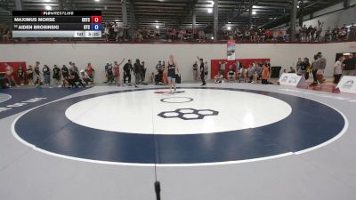79 kg Champ. Rd Of 128 - Maximus Morse, Charleston Regional Training Center vs Aiden Brosinski, Burg Training Center