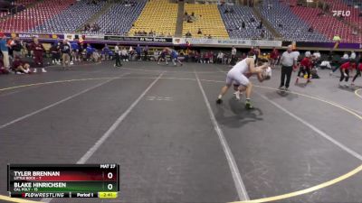 174 lbs Quarters & 1st Wb (16 Team) - Tyler Brennan, Little Rock vs Blake Hinrichsen, Cal Poly