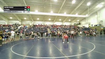 70 lbs Cons. Round 3 - Jt Papa, Champions Wrestling Club vs Jacob Perez, Team Prestige Wrestling