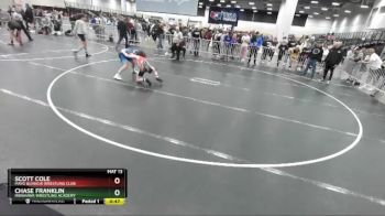 106 lbs Cons. Round 6 - Chase Franklin, Ironhawk Wrestling Academy vs Scott Cole, Mayo Quanchi Wrestling Club