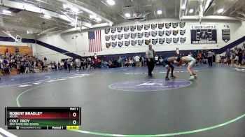 150 lbs Cons. Round 2 - Colt Troy, Holy Name High School vs Robert Bradley, Solon