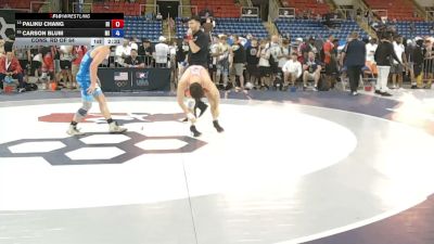 126 lbs Cons. Rd Of 64 - Paliku Chang, Hawaii vs Carson Blum, Michigan