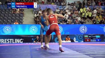 65 kg Repechage #3 - Antonio Iliev HRISTOV, Bulgaria vs Alibek Turlygazy, Kazakhstan