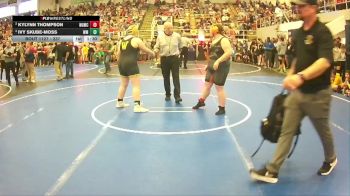 237 lbs Round 1 - Kylynn Thompson, North Union Mat Cats vs Ivy Skube-Moss, Watkins Memorial