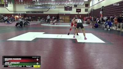 JV-22 lbs Semifinal - Braden Manson, NH/TV vs Jake Lindquist, Don Bosco