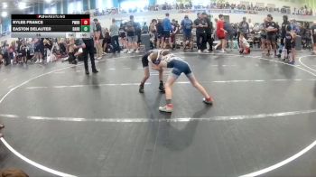 56 lbs Round 2 (10 Team) - Easton DeLauter, Team Barracuda vs Rylee France, Powerhouse