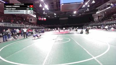 105 lbs Cons. Round 3 - Abigail Cumming, Franklin (Elk Grove) vs Kellie Thiot, Del Campo