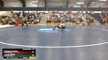 174 lbs Quarterfinal - Jacob Speed, Elizabethtown vs Connor Powell, Johns Hopkins