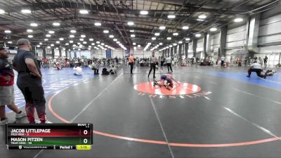 96 lbs Rd# 5- 3:45pm Friday Final Pool - Mason Pitzen, Team Ohio vs Jacob Littlepage, Mile High