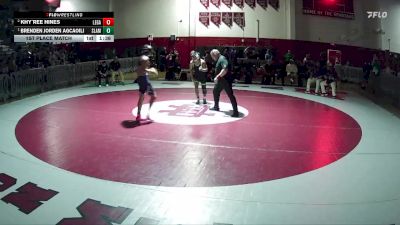 138 lbs 1st Place Match - Brenden Jorden Agcaoili, SLAM! NEVADA vs Khy`ree Hines, Legacy