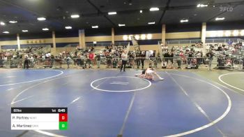 82 lbs Consi Of 8 #1 - Peerless Portrey, Northwest Elite vs Achilles Martinez, Grindhouse WC