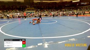 61 lbs Consi Of 16 #1 - Jase Mauck, Powerhouse Wrestling Club vs Ryder Little, Southern Illinois Bulldogs Wrestling Club