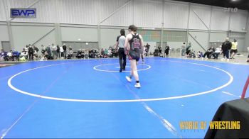 110 lbs Rr Rnd 1 - Lizzy Pryor, Sisters On The Mat Purple vs Amanda Lillie, Untouchables Girls Teal