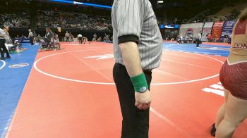 145 Class 1 lbs Quarterfinal - Breanne Gibbs, Moberly vs Lucy Holleman, Eldon