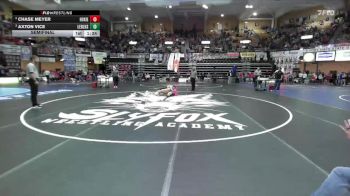132 lbs Semifinal - Axton Vice, Leon-Bluestem Hs vs Chase Meyer, Hoxie Hs