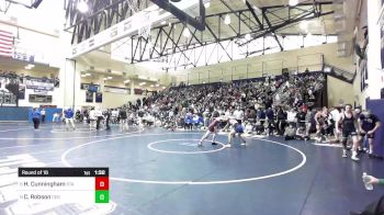 133 lbs Round Of 16 - Hayden Cunningham, State College vs Charlie Robson, Conwell Egan