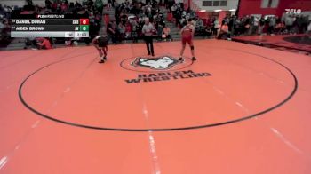 165 lbs Champ. Round 2 - Daniel Duran, SCHAUMBURG (HS) vs Aiden Brown, Joliet (WEST)