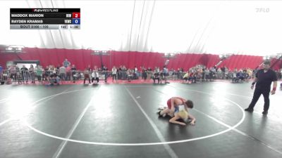 105 lbs Cons. Round 4 - Maddox Manion, RT Elite Wrestling vs Rayden Kramas, Valley Elite Wrestling Club
