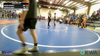 64-67 lbs Rr Rnd 1 - Paden Rumsey, Pawhuska Elks Takedown vs Kopelan Kirby, Tahlequah Wrestling Club