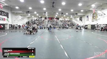 106 lbs Cons. Round 2 - Jacob Hernandez, Ventura vs Caz Baca, Servite