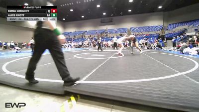 155-170 lbs Rr Rnd 1 - Emma Gregory, J Squad vs Alice Knott, N/a