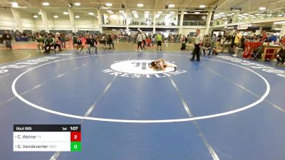 68 lbs Final - Christopher Weiner, Team Tugman vs Grayson Vandeventer, Smitty's Wrestling Barn