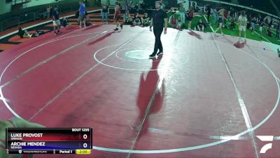 86 lbs Semifinal - Luke Provost, Oregon vs Archie Mendez, Nevada