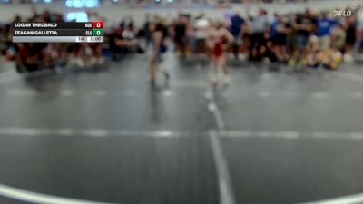 72-76 lbs Round 1 - Logan Theobald, Buxton vs Teagan Galletta, Clay