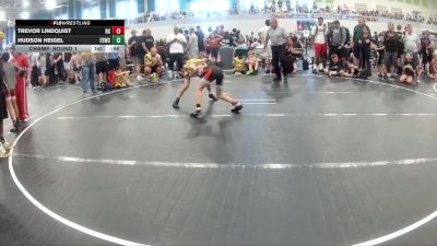 72 lbs Champ. Round 1 - Trevor Lindquist, Crystal Coast Grapplers vs Hudson Heigel, FL Scorpions Wrestling Club