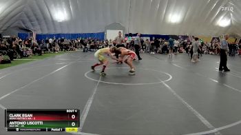 110 lbs Round 1 (8 Team) - Antonio Liscotti, Silo WC vs Clark Egan, Noah Mattin`s WA
