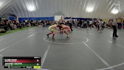 110 lbs Round 1 (8 Team) - Antonio Liscotti, Silo WC vs Clark Egan, Noah Mattin`s WA