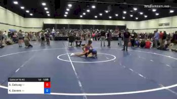 97 lbs Consolation - Abbeygael Cabuag, CA vs Kiiaana Gavere, MN