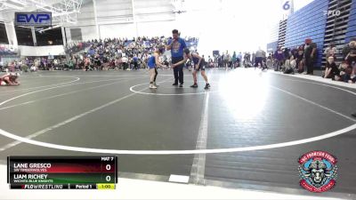 85 lbs Cons. Round 1 - Lane Gresco, SW Timberwolves vs Liam Richey, Wichita Blue Knights