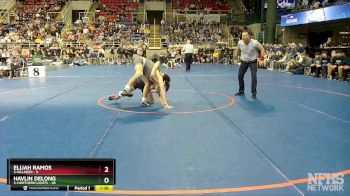 145 lbs Quarterfinal - Havlin Delong, 4-Northern Lights vs Elijah Ramos, 5-Killdeer