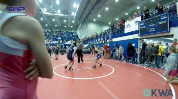 110 lbs Rr Rnd 3 - Khloie Hooper, Choctaw Ironman Youth Wrestling vs Ryan Whitehead, Choctaw Ironman Youth Wrestling