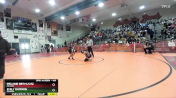 100 lbs Cons. Round 2 - Emily Buitron, Warren vs Melanie Bermudez, Orange