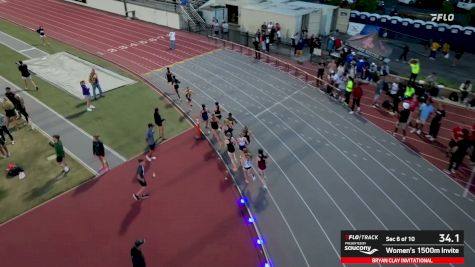 Women's 1500m Invite, Finals 6