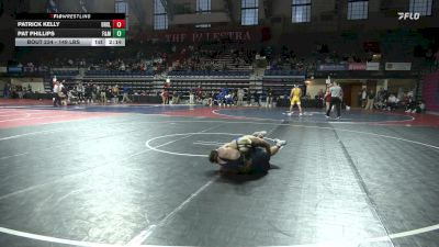 149 lbs Consi Of 8 #2 - Patrick Kelly, Drexel vs Pat Phillips, Franklin & Marshall