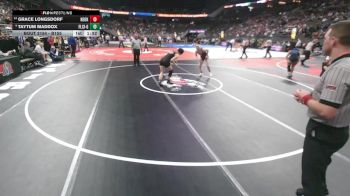 Quarterfinal - Grace Longsdorf, Neligh-Oakdale vs Taytum Maddox, Falls City