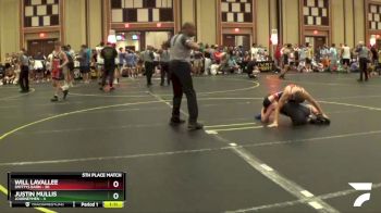 130 lbs Finals (8 Team) - Will Lavallee, Smittys Barn vs Justin Mullis, Journeymen