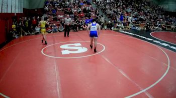 145 lbs Champ. Round 3 - Tyler Phillips, Marion Center Area Hs vs Josef Garshnick, United Hs